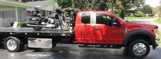light duty towing - motorcycle towing